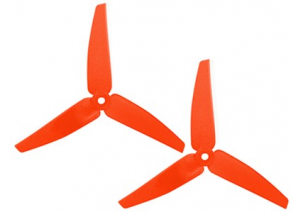 Blade 250 CFX / 230 S V2 / 230 S / 200 S / 200 SR X - Śmigła ogonowe pomarańczowe (2) RKH