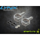 OXY 3 - Aluminiowe mocowanie serwa ogonowego srebrne LYNX