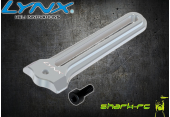 Blade 180 CFX - Aluminiowa prowadnica tarczy srebrna LYNX