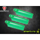 OXY 3 - Trzy łopatki ogonowe 47 mm zielone