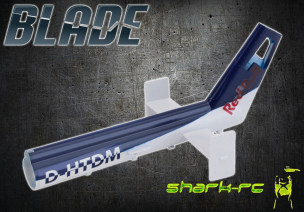 Blade 130 X Red Bull - Tylna obudowa niebiesko-biała plastikowa