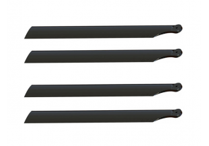 OXY 2 - Łopaty główne 190 mm czarne karbonowo-plastikowe (2)
