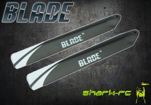 Blade mCP X BL - Łopaty główne Hi-performance czarno-białe plastikowe