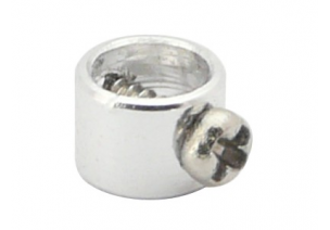 Blade mCP X BL / mCP X / mSR X / mSR - Aluminiowy pierścień wału głównego srebrny RKH