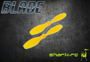 Blade Nano QX - Śmigła prawe żółte (2)