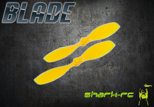Blade Nano QX - Śmigła lewe żółte (2)