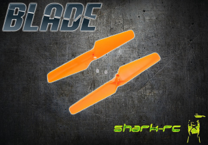 Blade 180 QX - Śmigła prawe + lewe pomarańczowe plastikowe