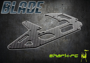 Blade 180 CFX / 180 CFX TRIO - Bok ramy głównej czarny węglowy