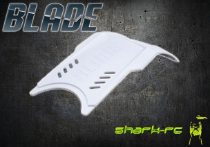 Blade 350 QX 3 - Pokrywa akumulatora biała plastikowa