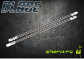 Blade 300 CFX / 300 X - Podpory rurki ogonowej duralowe