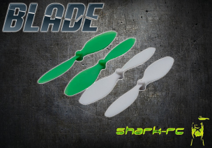 Blade Glimpse - Komplet śmigieł białe i zielone plastikowe