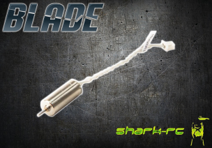 Blade Inductrix - Silnik prawy szczotkowy srebrny metalowy